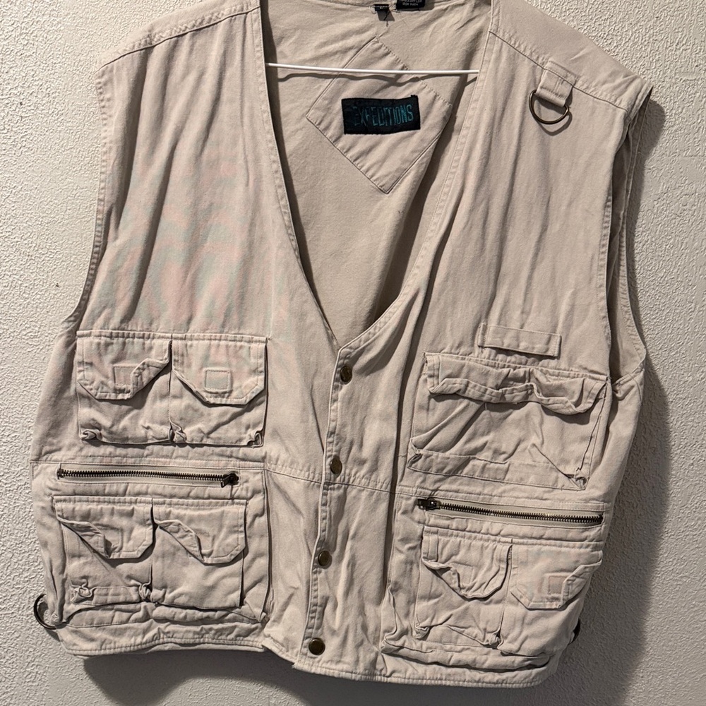 Expeditions Beige Fishing Vest